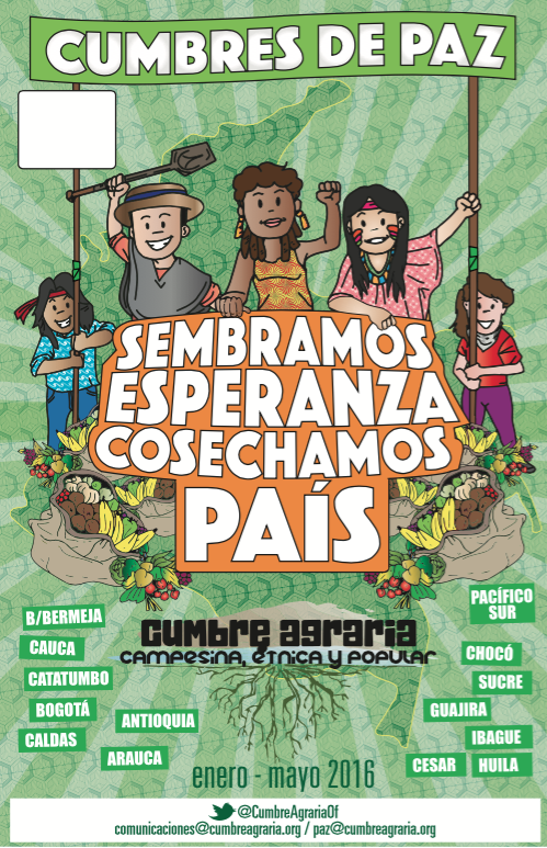 Flyer I Redes Cumbres de Paz